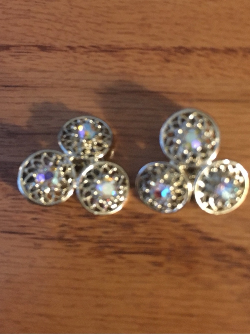 Vintage Coro Clip On Fashion Earrings